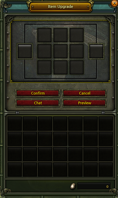 Knight Online Item Upgrade penceresi